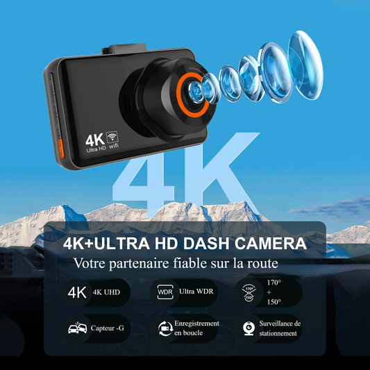 SecureCamShop™-  Dash cam 360° 4k