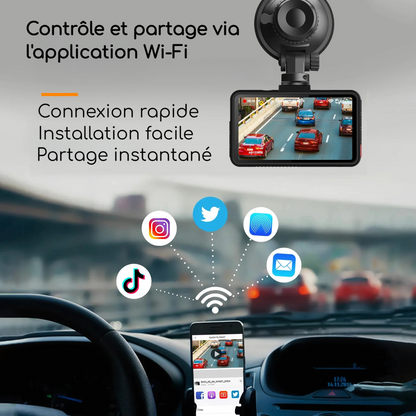 SecureCamShop™-  Dash cam 360° 4k