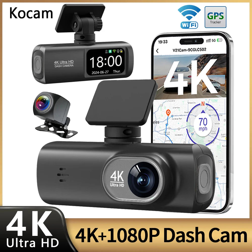 SecureCamShop™ - Dash Cam 4K